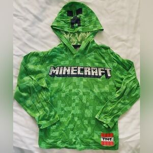 Minecraft Green Kids Hoodie